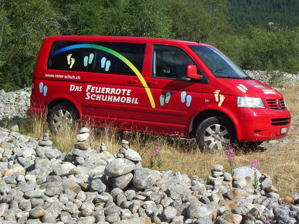 Das Feuerrote Schuhmobil1